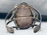 Museum Vintage Native American Navajo Morenci Turquoise Sterling Silver Bracelet-Nativo Arts