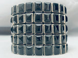 The Best Fed Jimenez Jet Sterling Silver Bracelet Cuff-Nativo Arts
