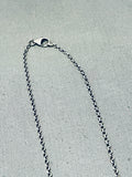Fabulous Vintage Native American Navajo Royston Turquoise Sterling Silver Necklace-Nativo Arts