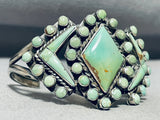 One Of The Most Unique Vintage Native American Navajo Royston Turquoise Sterling Silver Bracelet-Nativo Arts