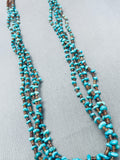 Gorgy Vintage Navajo Turquoise Heishi Necklace Old-Nativo Arts