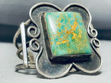 Massive Vintage Native American Navajo Royston Turquoise Sterling Silver Bracelet-Nativo Arts