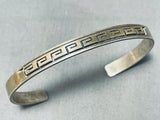 Special Vintage Native American Navajo 14k Gold Sterling Silver Bracelet-Nativo Arts