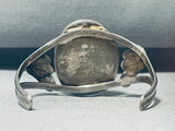 Rivers Of Agate Vintage Native American Navajo Sterling Silver Bracelet-Nativo Arts