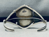 Indian Mountain Mine!! Vintage Native American Navajo Sterling Silver Turquoise Bracelet-Nativo Arts