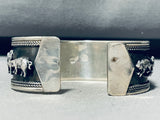 Animal Kingdom! Vintage Sterling Silver Bracelet Cuff-Nativo Arts