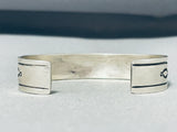 Native American Tremendous Vintage Santo Domingo Turquoise Sterling Silver Bracelet-Nativo Arts