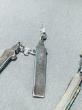 One Of The Best Ever Vintage Native American Navajo Turquoise Sterling Silver Bracelet Necklace-Nativo Arts
