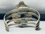 Museum Quality Vintage Native American Navajo Royston Turquoise Sterling Silver Bracelet-Nativo Arts