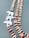 Polar Bears Vintage Santo Domingo Shell Heishi Necklace-Nativo Arts