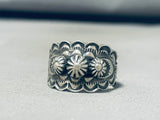 Marvelous Native American Navajo Sterling Silver Ring-Nativo Arts