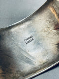 One Of Best Most Unique Vintage Native American Navajo Thomas Singer Sterling Silver Bracelet-Nativo Arts