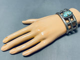 Old Deposit Candelaria!!!! Vintage Native American Navajo Sterling Silver Bracelet-Nativo Arts