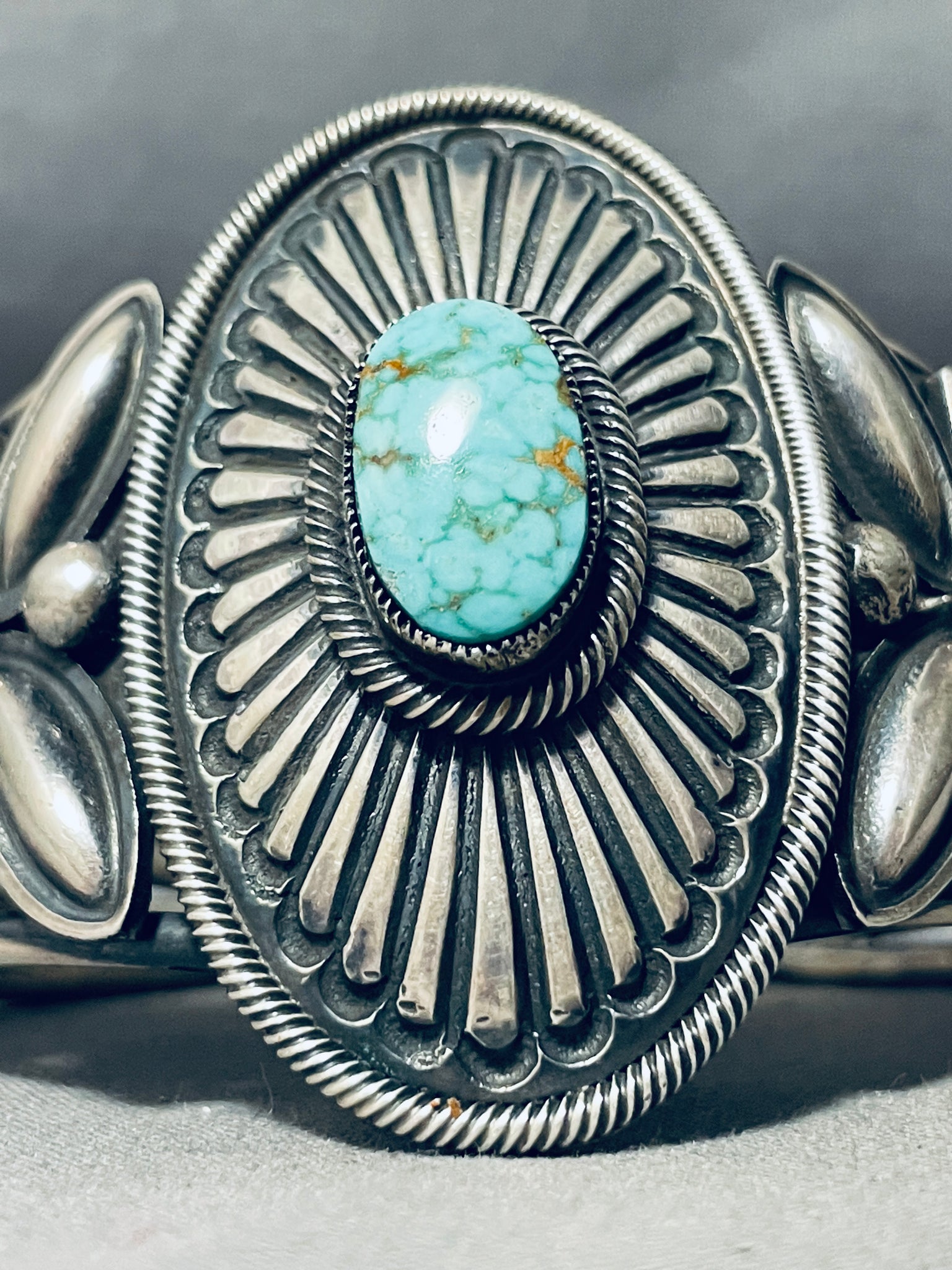 Heavy turquoise sterling silver buy bracelet