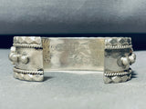 Tears Of Joy Turquoise!! Vintage Native American Navajo Sterling Silver Bracelet Cuff-Nativo Arts