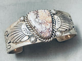 Jennifer Begay Magnificent Vintage Native American Navajo Turquoise Sterling Silver Bracelet-Nativo Arts