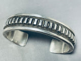 104 Grams Powerful Big Bear Native American Navajo Sterling Silver Bracelet Cuff-Nativo Arts