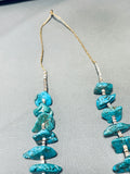 Chunks Of Nuggets!! Vintage Native American Navajo Heishi Necklace Old-Nativo Arts