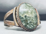 The Best Vintage Native American Navajo Domed Jasper Sterling Silver Bracelet-Nativo Arts