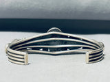 Best Vintage Nila Cook Turquoise Sterling Silver Bracelet Cuff-Nativo Arts