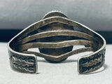 Fantastic Vintage Native American Navajo Petrified Wood Sterling Silver Bracelet-Nativo Arts