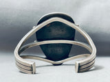 80 Grams Heavy Vintage Native American Navajo Royston Turquoise Sterling Silver Bracelet