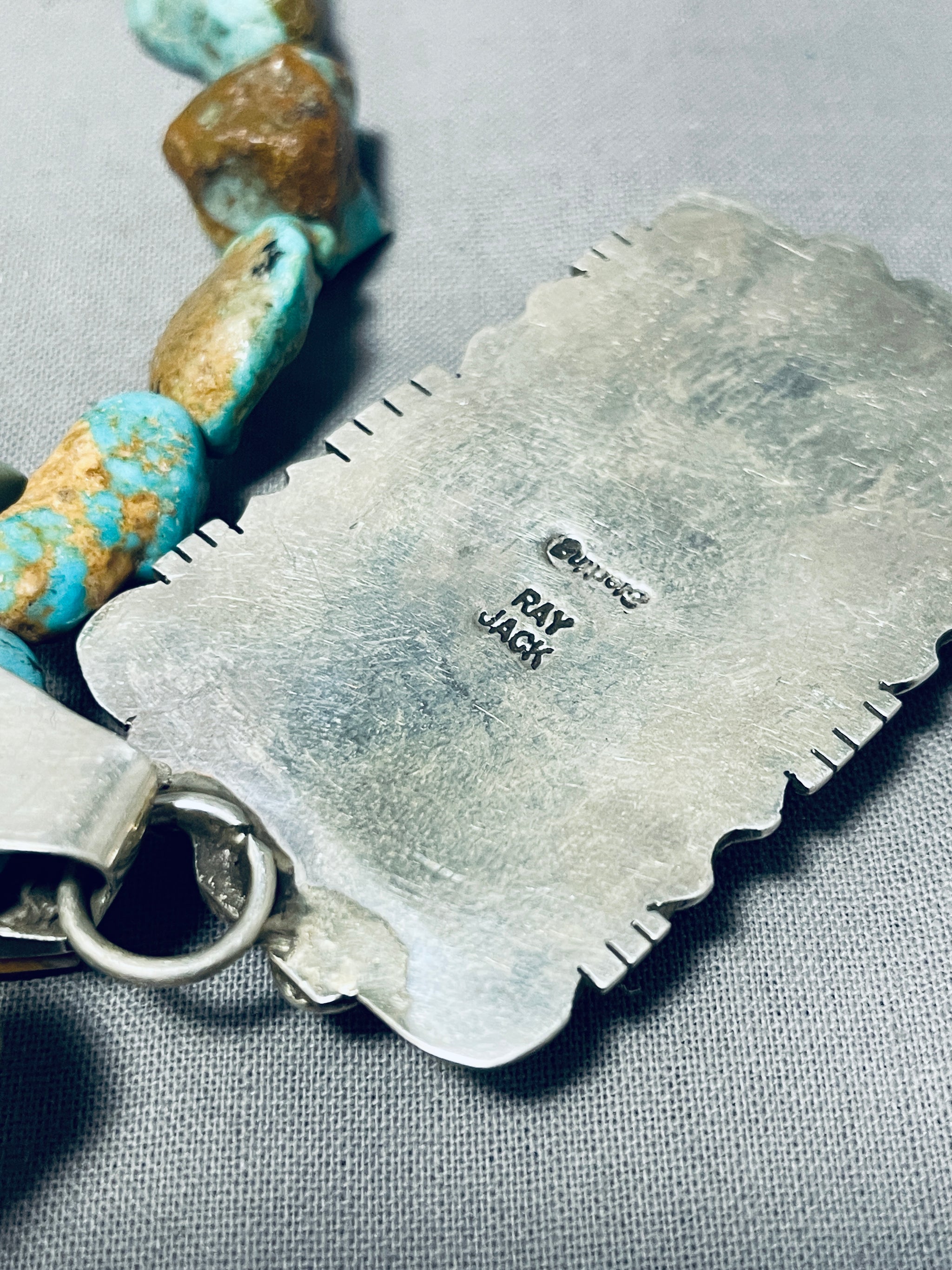 Ray Jack Native American Navajo Royston Turquoise Spiny Oyster