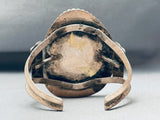 One Of The Best Vintage Native American Navajo Sroyston Turquoise Sterling Silver Bracelet-Nativo Arts