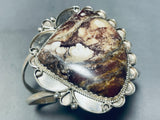 Joseph Grey Vintage Native American Navajo Jasper Sterling Silver Bracelet-Nativo Arts
