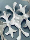 One Of The Most Intricate Tall Vintage Native American Navajo Turquoise Sterling Silver Bracelet-Nativo Arts