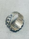 Marvelous Native American Navajo Sterling Silver Ring-Nativo Arts