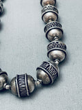 One Of The Most Intricate Vintage Handmade Sterling Silver Necklace-Nativo Arts
