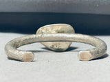 Thick Cuff Vintage Native American Navajo Protruding Turquoise Sterling Silver Bracelet-Nativo Arts