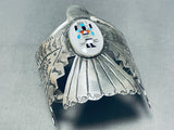 The Best Native American Navajo Turquoise Thunderbird Sterling Silver Bracelet-Nativo Arts