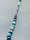 Native American Gasp! Santo Domingo Dragonfly Turquoise Inlay Sterling Silver Necklace-Nativo Arts