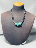 Native American Phenomenal Vintage Santo Domingo 3 Royston Turquoise Shell Necklace-Nativo Arts