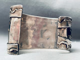 One Of The Most Unique Ever Vintage Southwest Sterling Silver Bracelet-Nativo Arts