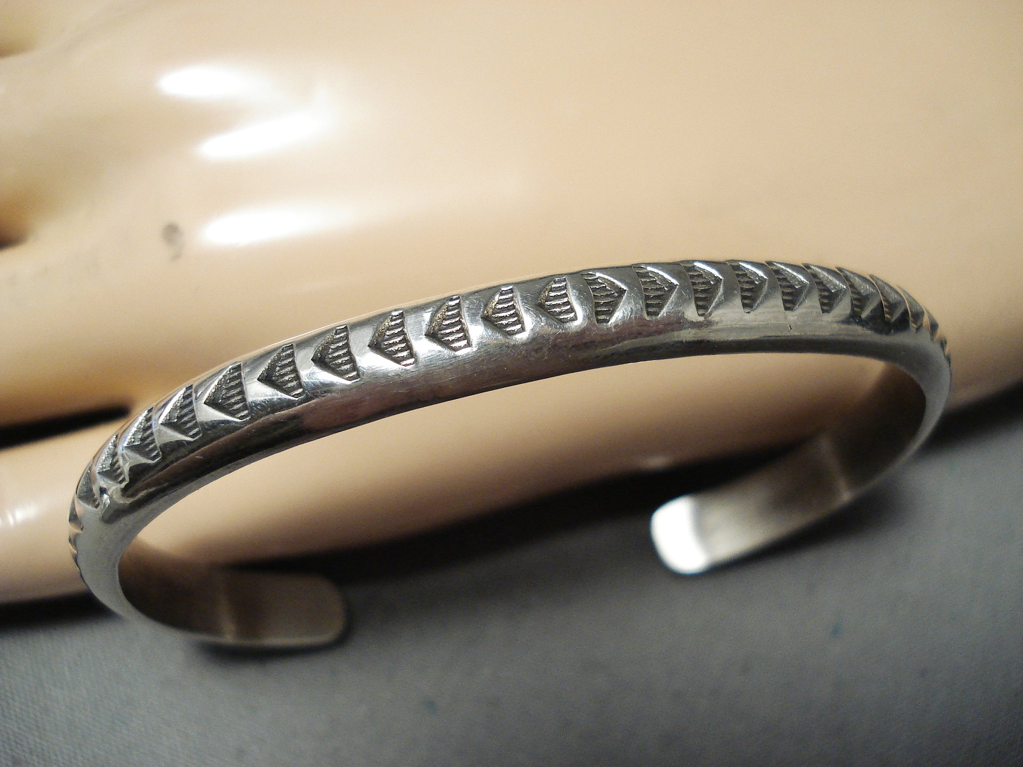 Sunshine Reeves Native American Navajo Sterling Silver Bracelet