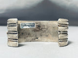 Chunky Spiderweb Vintage Native American Navajo Turquoise Sterling Silver Bracelet-Nativo Arts