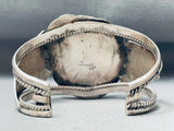 Kee Family Rare Vintage Native American Navajo Turquoise Sterling Silver Bracelet Old-Nativo Arts