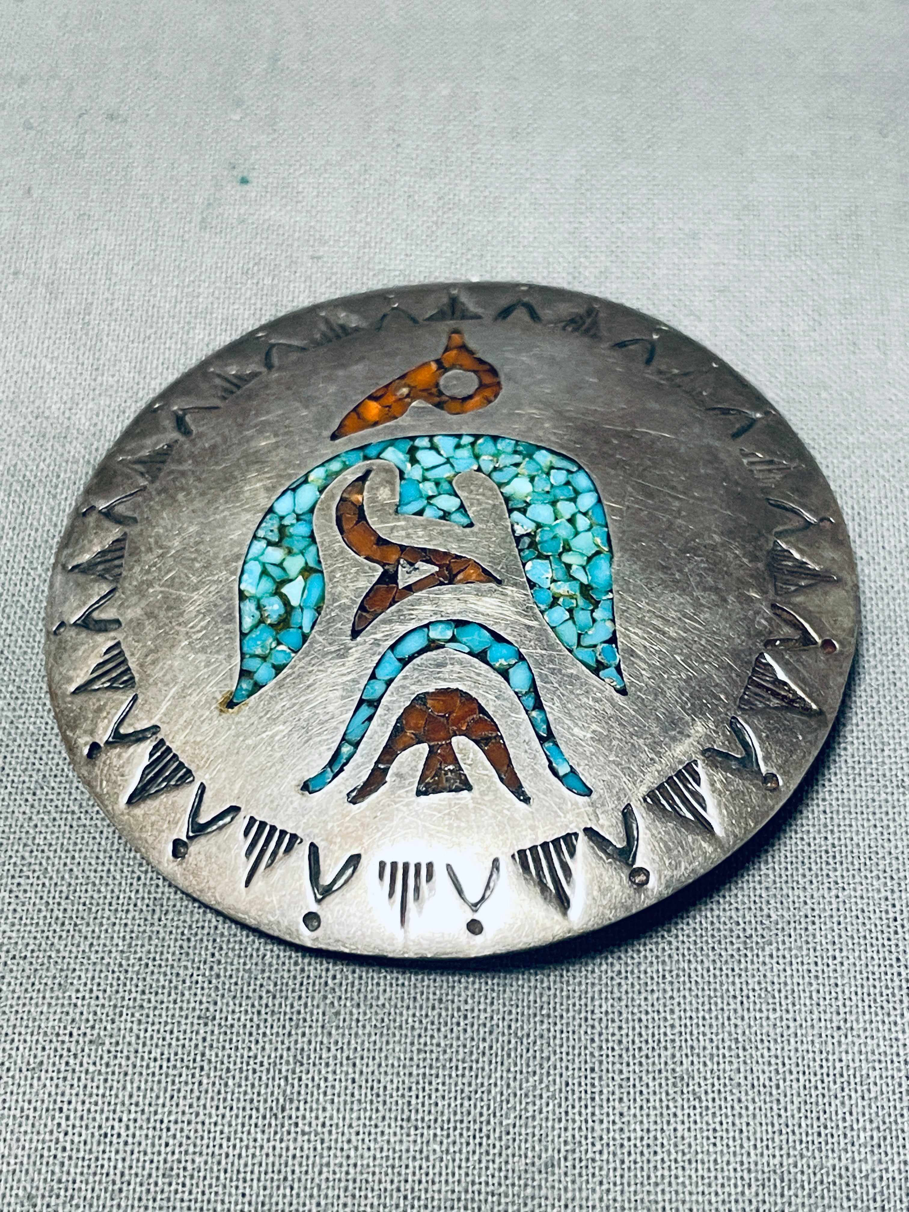 アート・デザイン・音楽 TOTEMS TO TURQUOISE Incredible Vintage Native American Navajo Turquoise Sterling