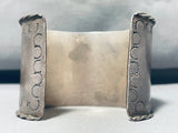 One Of Best Ever Vintage Native American Navajo Snake Eyes Turquoise Sterling Silver Bracelet-Nativo Arts