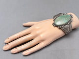 One Of The Best Vintage Native American Navajo Early Royston Turquoise Sterling Silver Bracelet-Nativo Arts