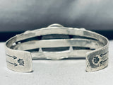 Important Vintage Native American Navajo Leadville Turquoise Sterling Silver Bracelet-Nativo Arts