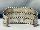 One Of The Best Ever Vintage Zuni Turquoise Sterling Silver Bracelet-Nativo Arts