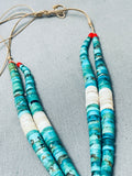 High Quality Vintage Native American Navajo Graduating Turquoise Jacla Necklace Old-Nativo Arts