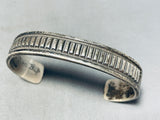 Mary And Ken Bill Vintage Native American Navajo Sterling Silver Bracelet-Nativo Arts