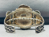 The Best Vintage Native American Navajo Al Cleveland Royston Turquoise Sterling Silver Bracelet-Nativo Arts