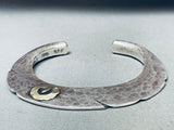 Someone Famous Vintage Southwest Sterling Silver Gold Bracelet-Nativo Arts