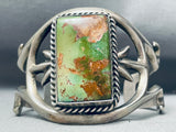 One Of The Best Ever Vintage Native American Navajo Royston Turquoise Sterling Silver Bracelet-Nativo Arts